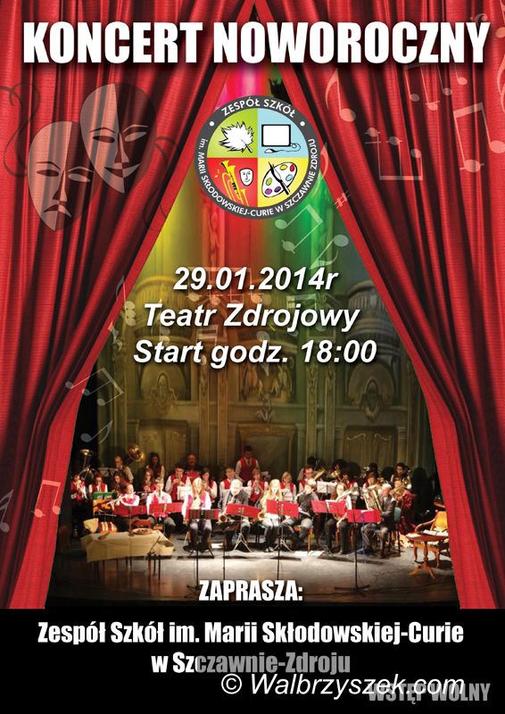 REGION, Szczawno Zdrój: Koncert Noworoczny w Teatrze Zdrojowym