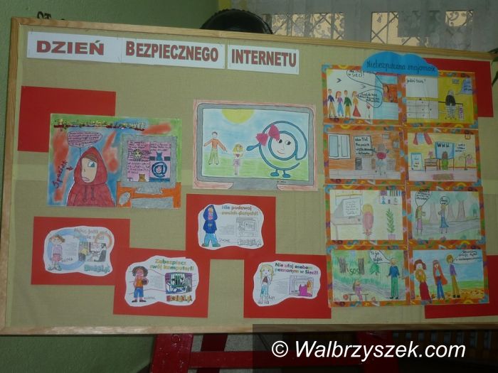 Wałbrzych: Dzień Bezpiecznego Internetu w PSP 37