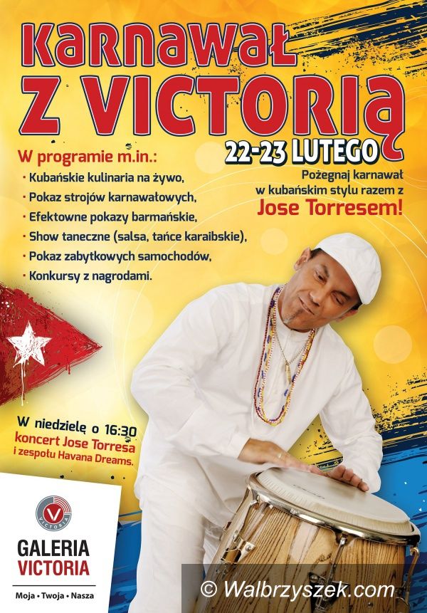 Wałbrzych: Karnawał z Victorią i Jose Torresem!