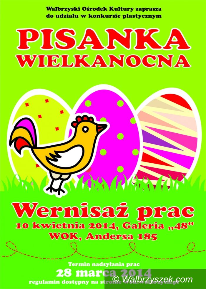 Wałbrzych: Konkurs plastyczny „Pisanka Wielkanocna”