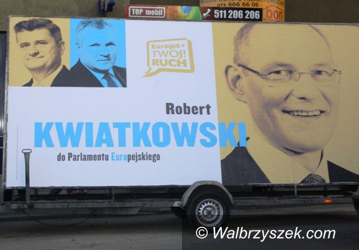 Wałbrzych: Koalicja Europa+ Twój Ruch zbierała podpisy w Wałbrzychu