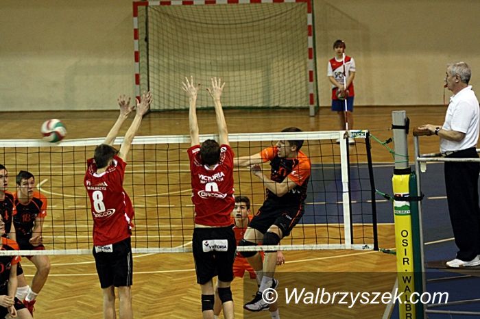 Wałbrzych: Porażka kadetów Victorii