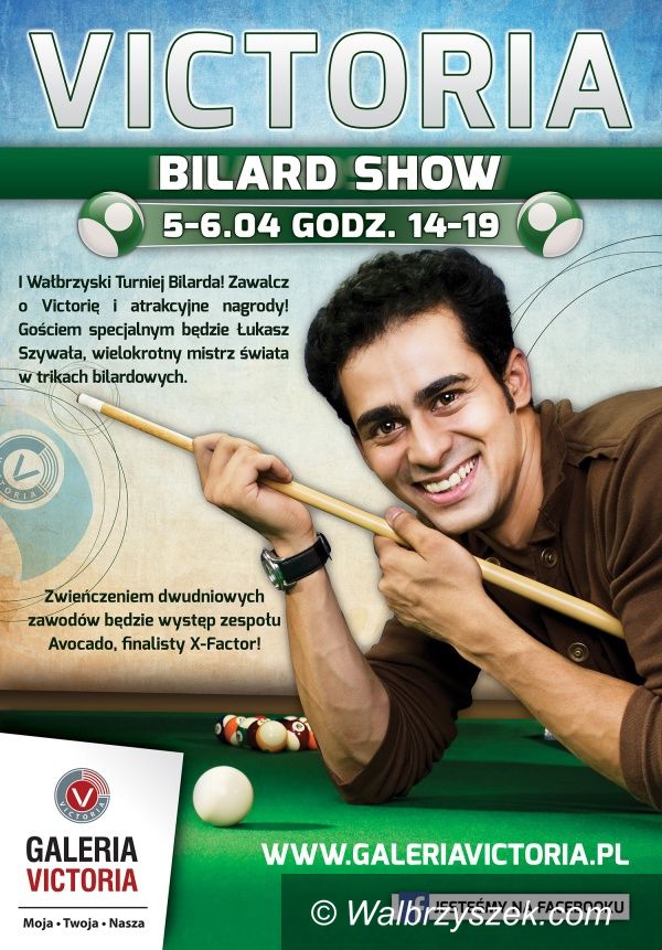 Wałbrzych: Bilard Show w Galerii Victoria