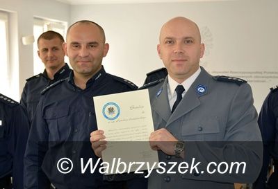 Wałbrzych: Policjant uratował życie choremu mężczyźnie