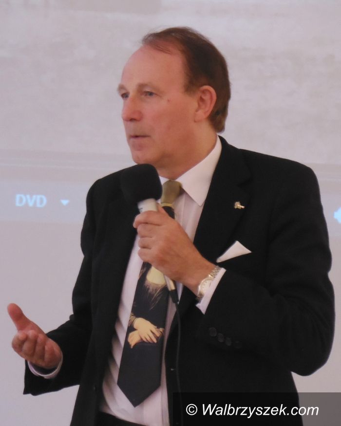 Wałbrzych: Stanisław Sławomir Nicieja odwiedził Bibliotekę pod Atlantami