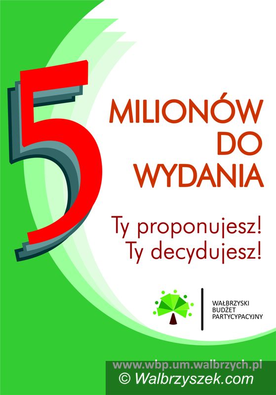 Wałbrzych: Przyjdź i powiedz, co trzeba zmienić w Twojej dzielnicy