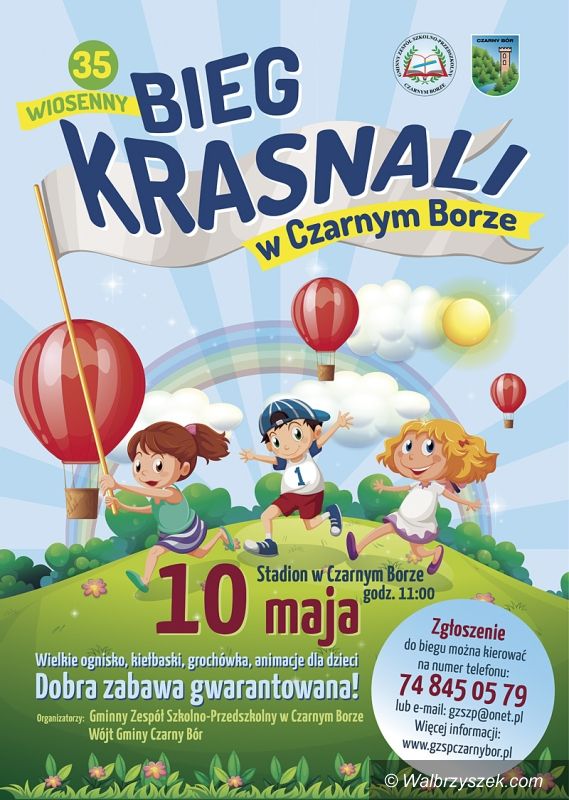 Czarny Bór: Jutro pobiegną Krasnale