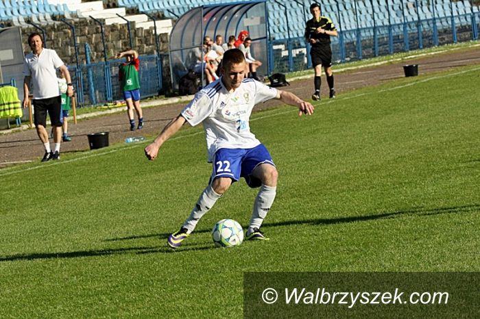 Wałbrzych: II liga piłkarska: Nareszcie zwycięstwo
