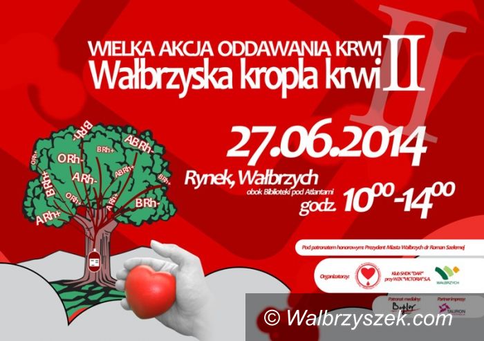 Wałbrzych: Przyjdź i oddaj krew