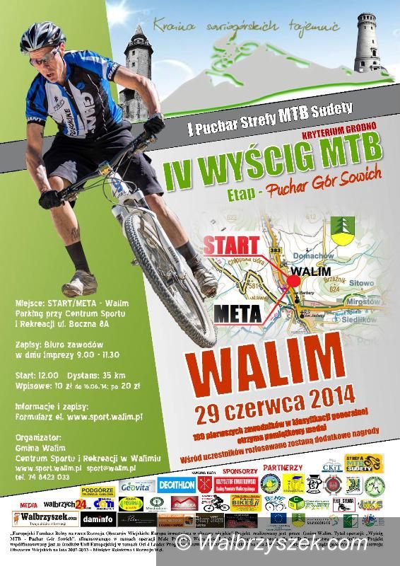 Walim: IV wyścig MTB –Puchar Gór Sowich