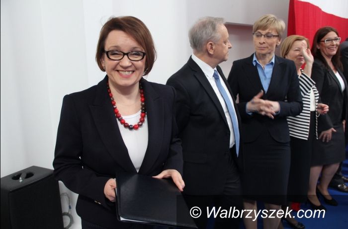 Wałbrzych: Spotkanie z Anną Zalewską  w sprawie afery taśmowej