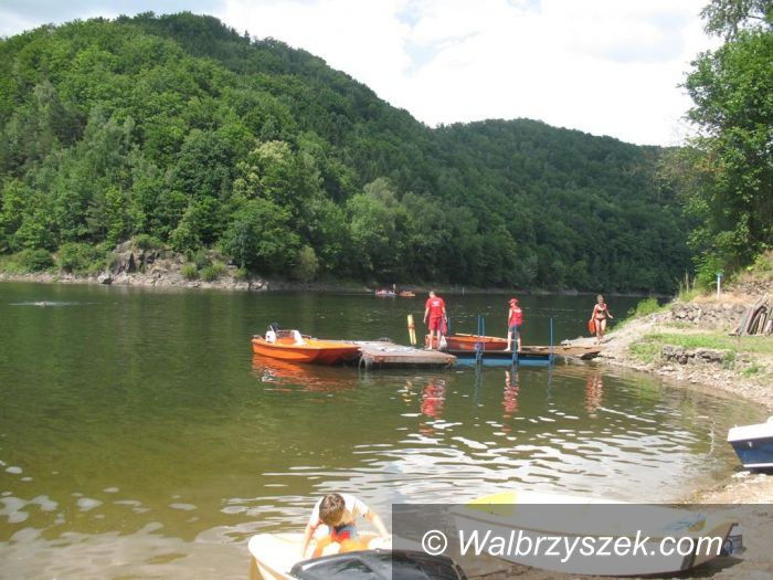 Walim: Jak na plażę, to tylko do Zagórza Śląskiego