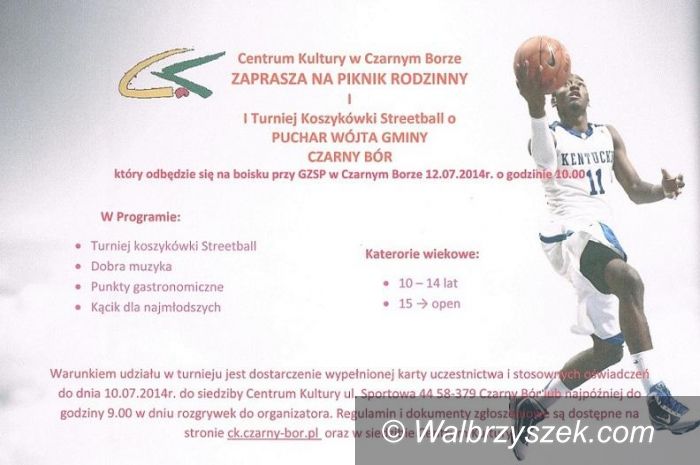 Czarny Bór: Jutro turniej koszykówki