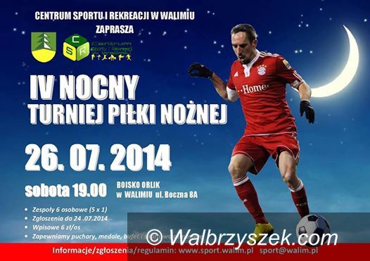 Walim: IV nocny turniej piłki nożnej