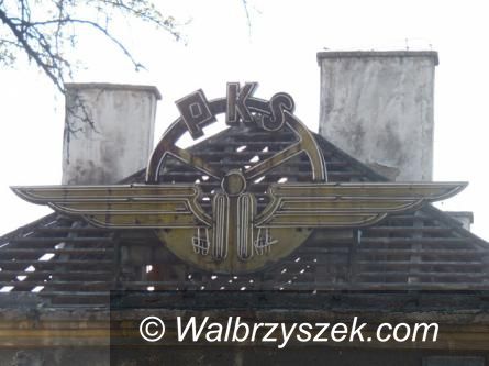 Wałbrzych: Neon byłego PKS–u został zabezpieczony