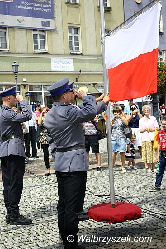 Wałbrzych: Święto policji na wałbrzyskim Rynku