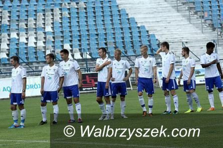 Wałbrzych: II liga piłkarska: Na początek starcie z Błękitnymi