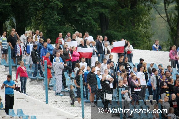 Wałbrzych: II liga piłkarska: Górnik Wałbrzych – Błękitni Stargard Szczeciński 0–1