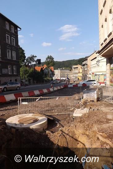 Wałbrzych: Remont na Starym Zdroju w pełni