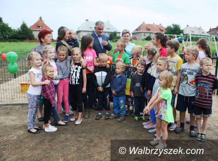 Wałbrzych: Plac zabaw w okolicach Reja i Ludowej już gotowy