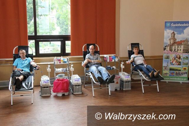 Świebodzice: Świebodzice: Wakacyjne krwiobranie