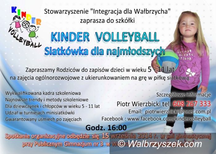 Wałbrzych: Powstaje nowa szkółka siatkarska