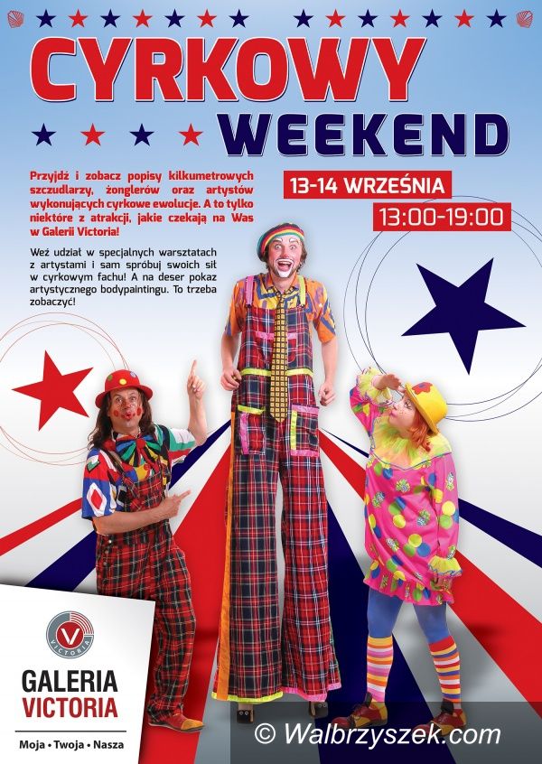 Wałbrzych: Cyrkowy Weekend w Galerii Victoria