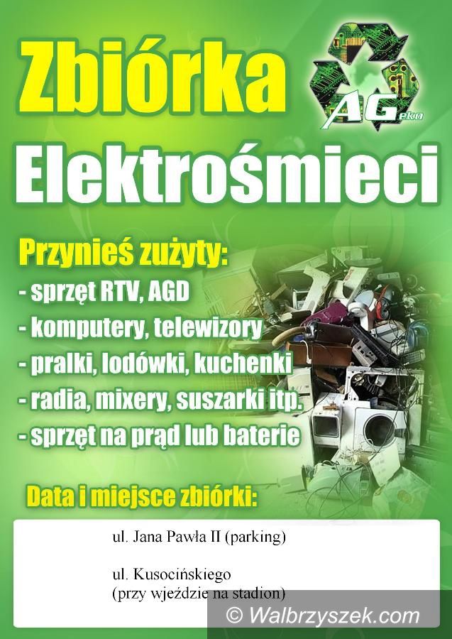 Wałbrzych: Zbiórka elektroodpadów