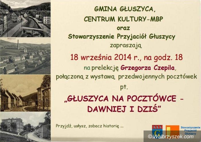 REGION, Głuszyca: Głuszyca na starej pocztówce