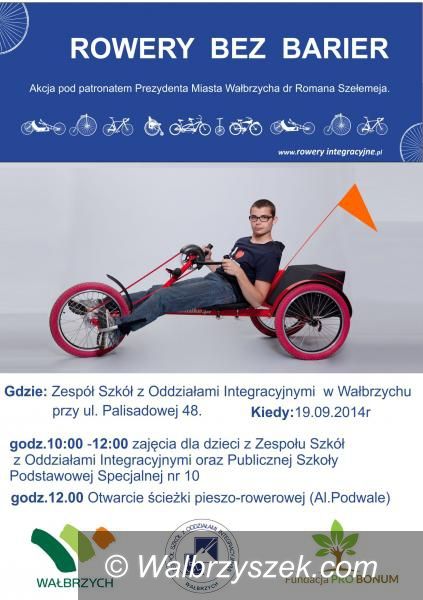 Wałbrzych: Rower bez barier na Podzamczu
