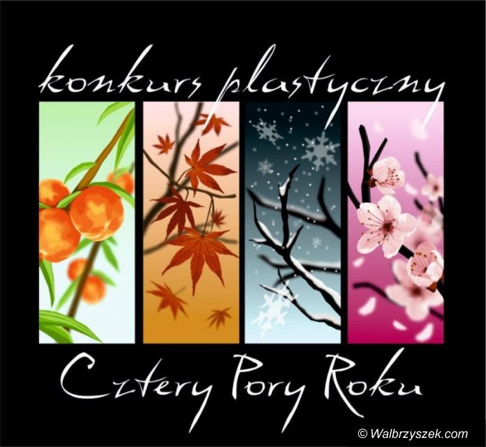 Wałbrzych: Konkurs plastyczny „Cztery Pory Roku”