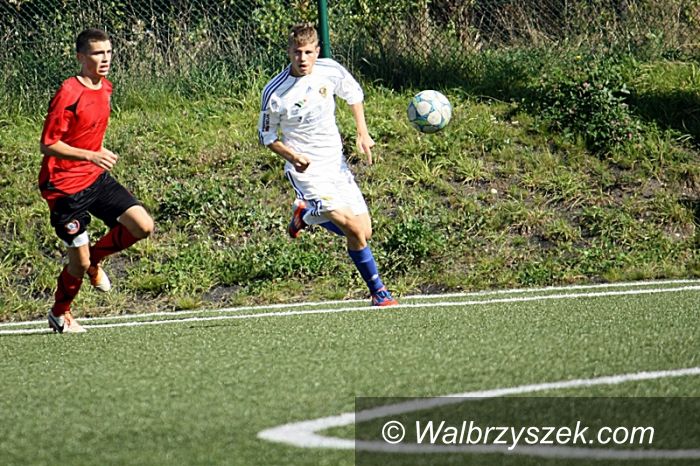 Wałbrzych: Juniorzy młodsi Górnika gorsi od Academy