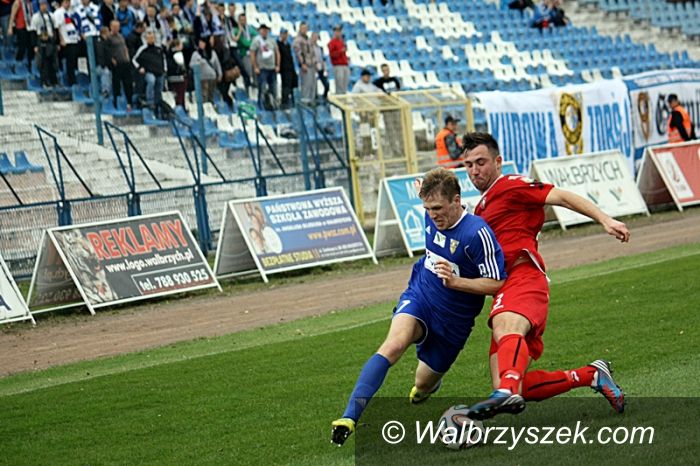 Wałbrzych: II liga piłkarska: Nadzieja umiera ostatnia