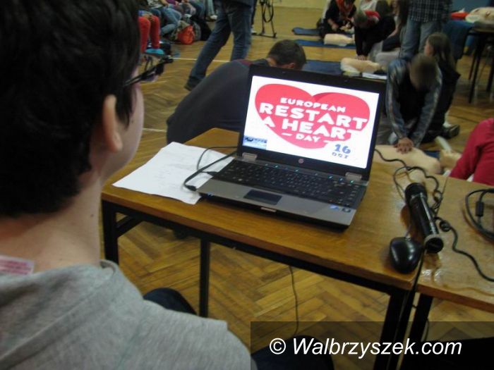 Wałbrzych: „Restart a Heart” w PG nr 3 w Wałbrzychu