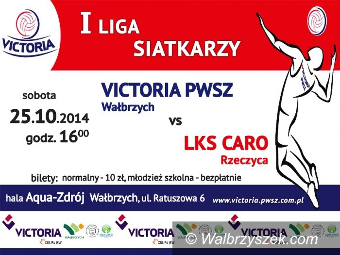 Wałbrzych: I liga siatkówki: Pora na Caro
