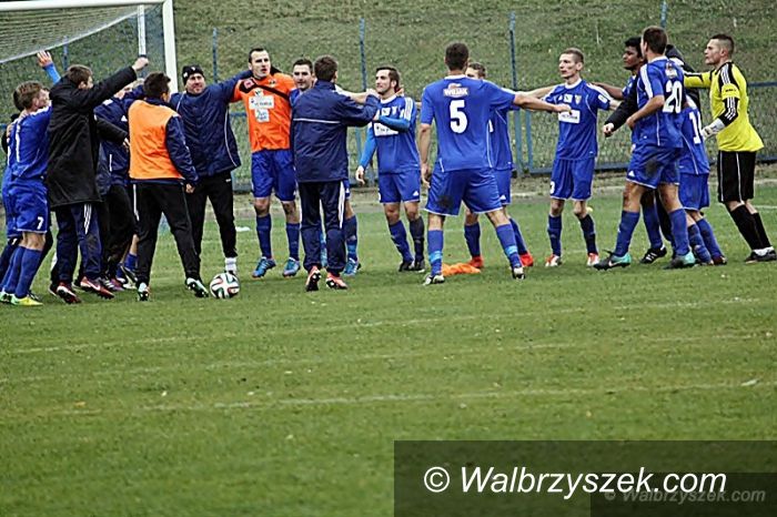 Wałbrzych: II liga piłkarska: Wreszcie nastąpiło przełamanie