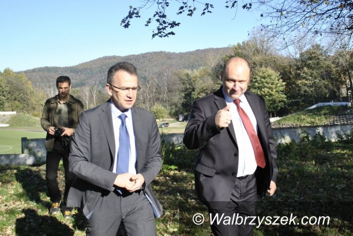 Wałbrzych: Wiceminister mówił o dofinasowaniu