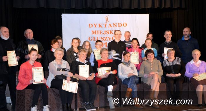 REGION, Głuszyca: Znamy zwycięzców II Dyktanda Miejskiego w Głuszycy
