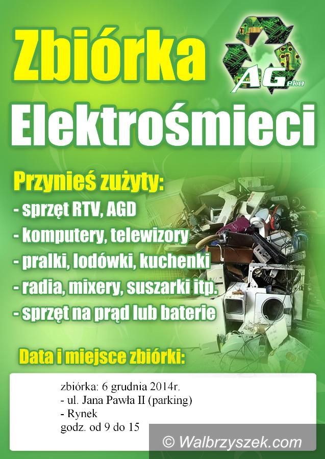 Wałbrzych: Zbiórka zużytego sprzętu elektrycznego