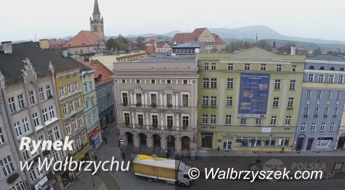Wałbrzych: Wałbrzych z lotu ptaka