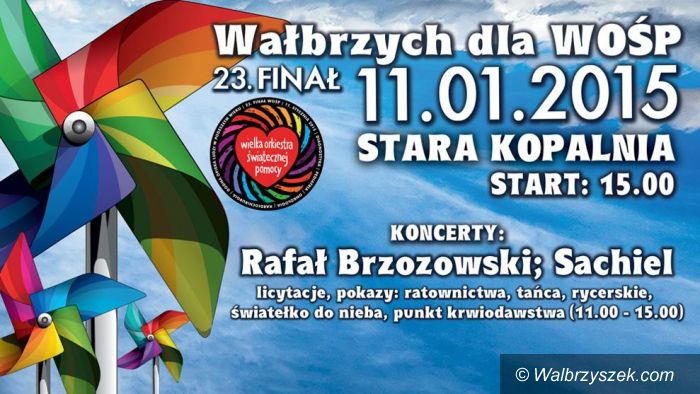 Wałbrzych: Wałbrzyski 23. finał WOŚP w Starej Kopalni