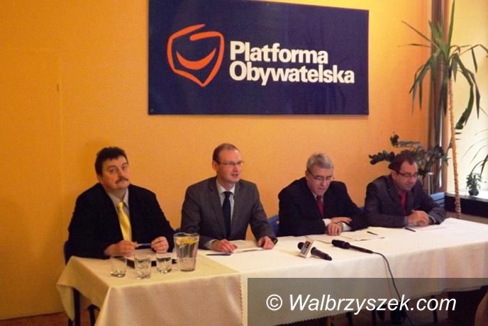powiat wałbrzyski: PO stawia zarzuty koalicji PiS–PSL