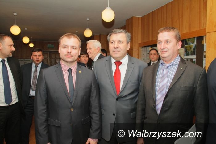 powiat wałbrzyski: Starosta spotkał się z wicepremierem