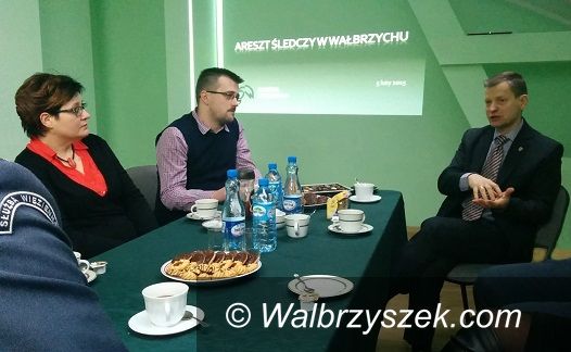 powiat wałbrzyski: Spotkanie w areszcie śledczym