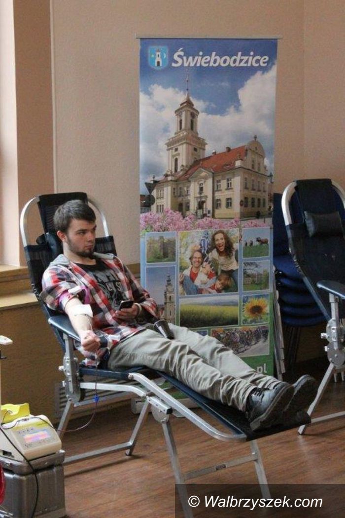 Region: Świebodzice: Pierwsza zbiórka krwi w tym roku