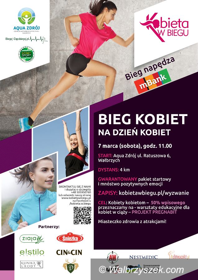 Wałbrzych: Bieg Kobiet już w sobotę
