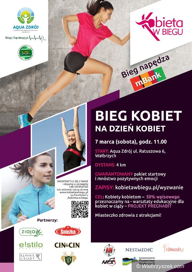 Wałbrzych: Bieg Kobiet już w sobotę