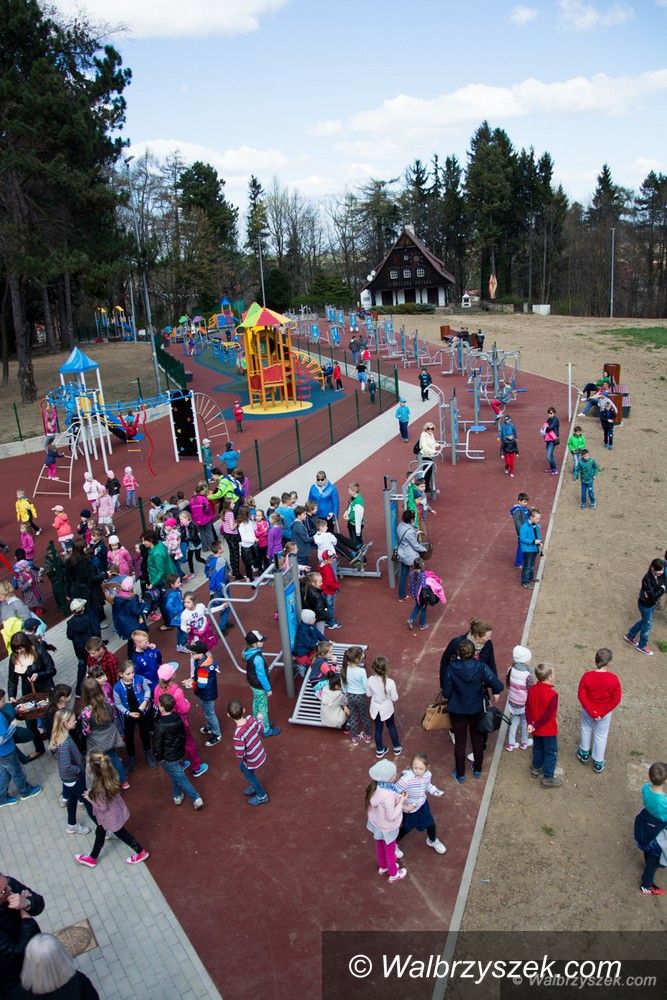 Szczawno-Zdrój: Nowa siłownia „pod chmurką” w Szczawnie Zdroju