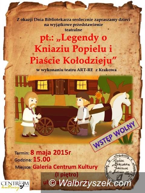 Jedlina-Zdrój: „Legendy o Kniaziu Popielu i Piaście Kołodzieju” w Jedlinie–Zdroju