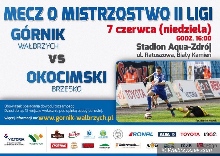 Wałbrzych: II liga piłkarska: Smutne zakończenie